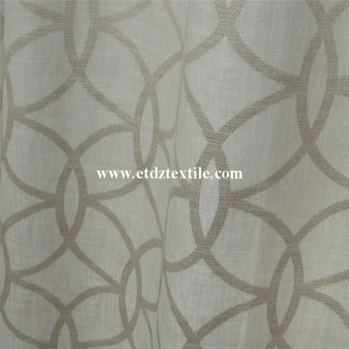 2016 toppsälj 100% Polyester Linen Touching Window Curtain