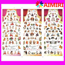 water transfer decal nail sticker HOT073-075