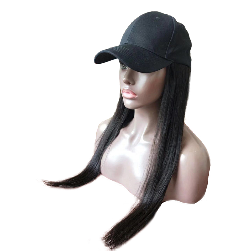 new hot sale natural human hair wig with cap-design, wholesale Malaysian human hair wig