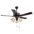 Brown Classic Ceiling Fan with Light