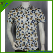 Men's silk/cotton fashion shirts