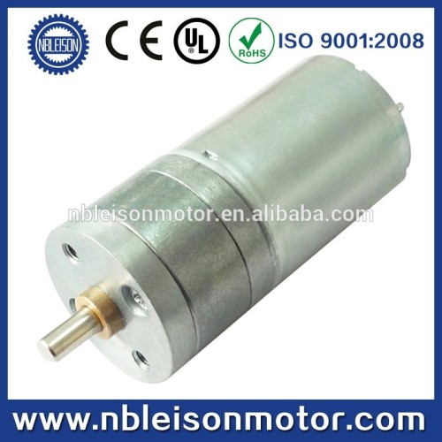 25mm 12v high torque carbon brush dc motor