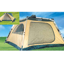 Quickly deploy military tents