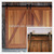 double sliding barn door&wooden sliding door hardware sliding barn door hardware