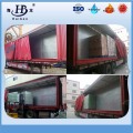 Waterproof Vinyl Tarpaulin Container Side curtain / dump truck cover