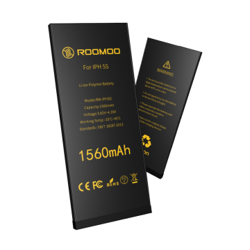 Pure Cobalt Battery For Mobile Phone 5S Replacement