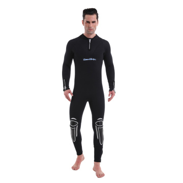 Seaskin 4mm Neopren Geri Zip Tam Takım Wetsuits