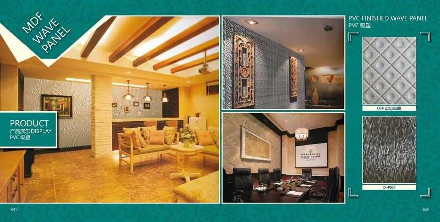 Living Room Interior Decoration Modular MDF Decorative Wall Panels