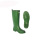 Green Pure Rubber Rain Boot with Label