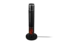 2000w Tower Fireplace Heater (Black)