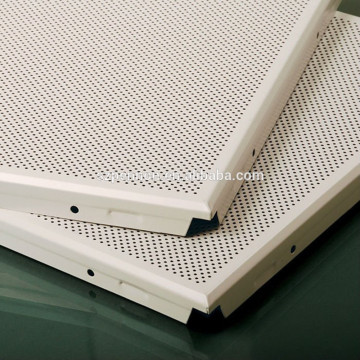 Perforated Aluminum Ceiling Tile Clip in Ceiling