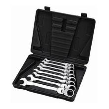 8pcs Flexible Ratchet Combination Wrenches Set