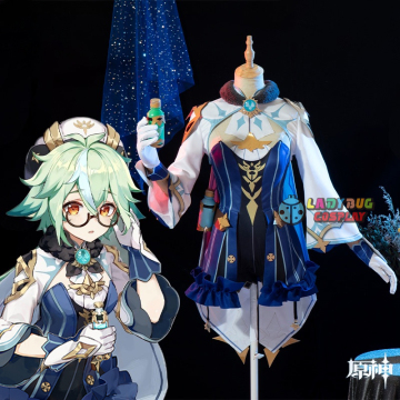 Genshin Impact Sucrose Cosplay Costume