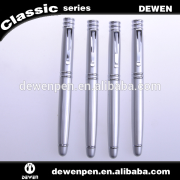 sliver customerized logo metal roller pen