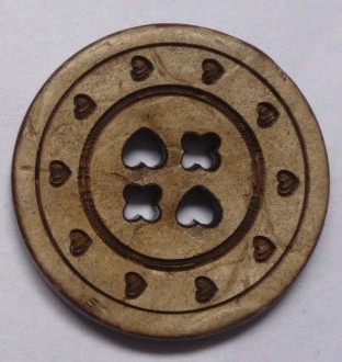 fashion coconut buttons
