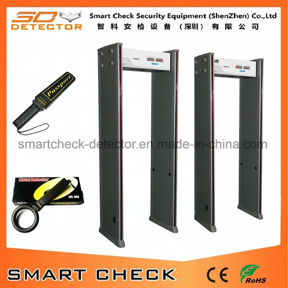 Single Zone Metal Detection Security Detector Metal Detector Gate