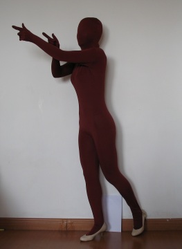 Maroon Morph Costume Suit