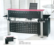 glass office furniture front desk