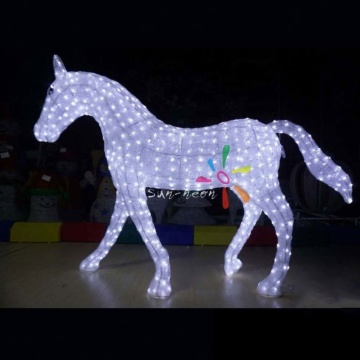 Plastic Rocking Horse - Cheap Christmas Decoration