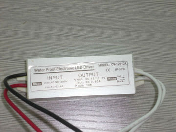 SAA Approved RGB led power supply IP67 waterproof 10W