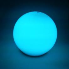 Outdoor solar rechargeable LED ball light