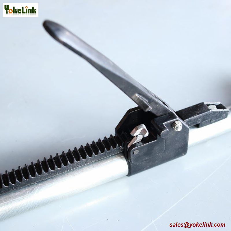 Állítható pótkocsi rakodórudak a rakományvezérléshez