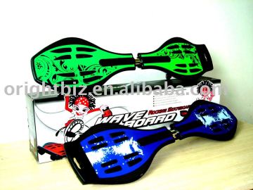 caster board, snake board, twist board