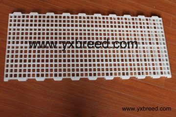 Plastic poultry slat