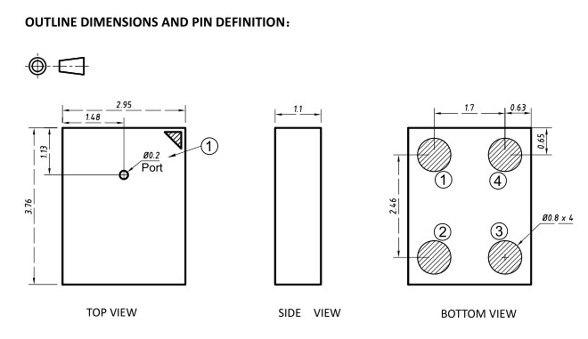 FBMEMS38A3729H3-C -2 MEMS