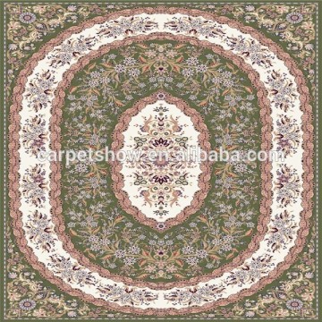 Wilton polypropylene machine made floor rug classical design wilton rug