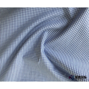 Plain Check 100% Cotton Shirt Fabric
