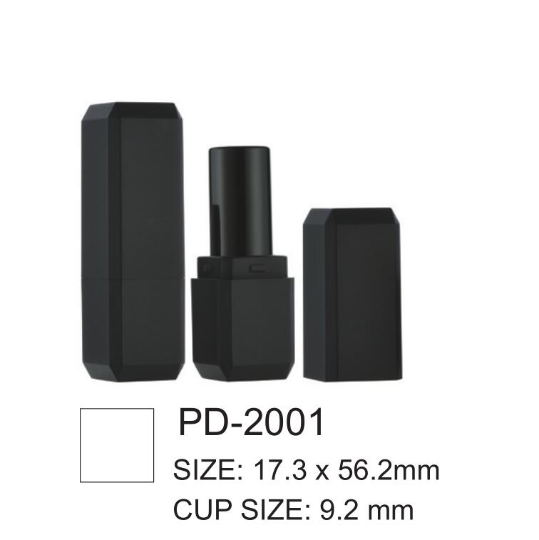 High Quality Slim Plastic Square Lipstick Cosmetic Container