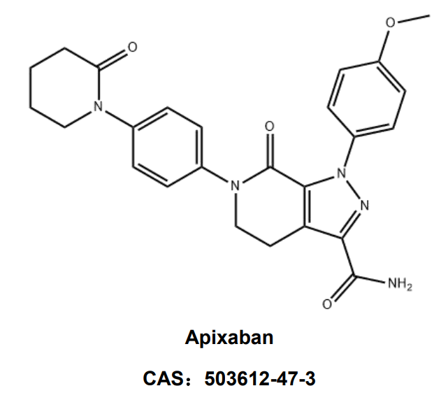 CAS No.503612-47-3 Apixaban 99.0 ٪+
