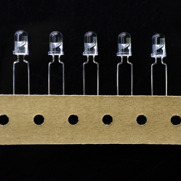 Tape And Reel LED Lamps 5mm White LED