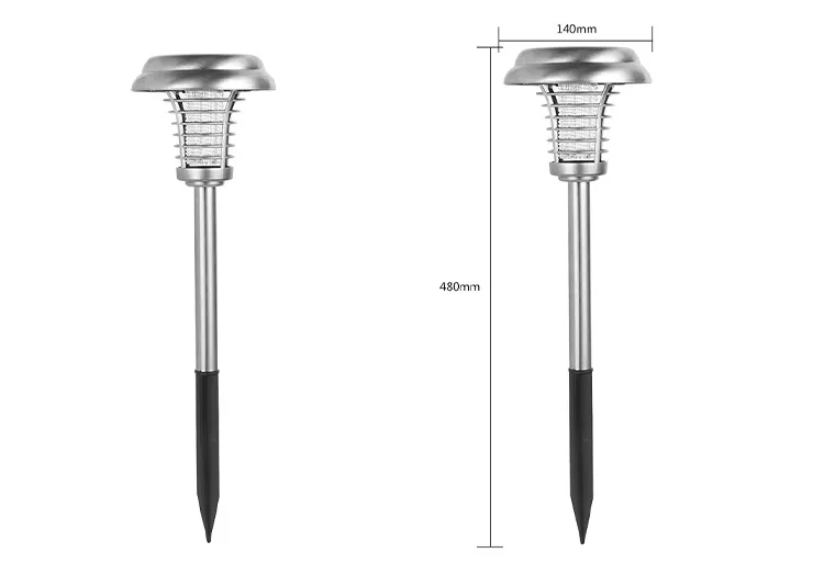 Eco-Friendly Solar Mosquito Killer Lamp with LED Technology