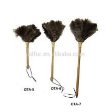 ostrich feather duster with long handle