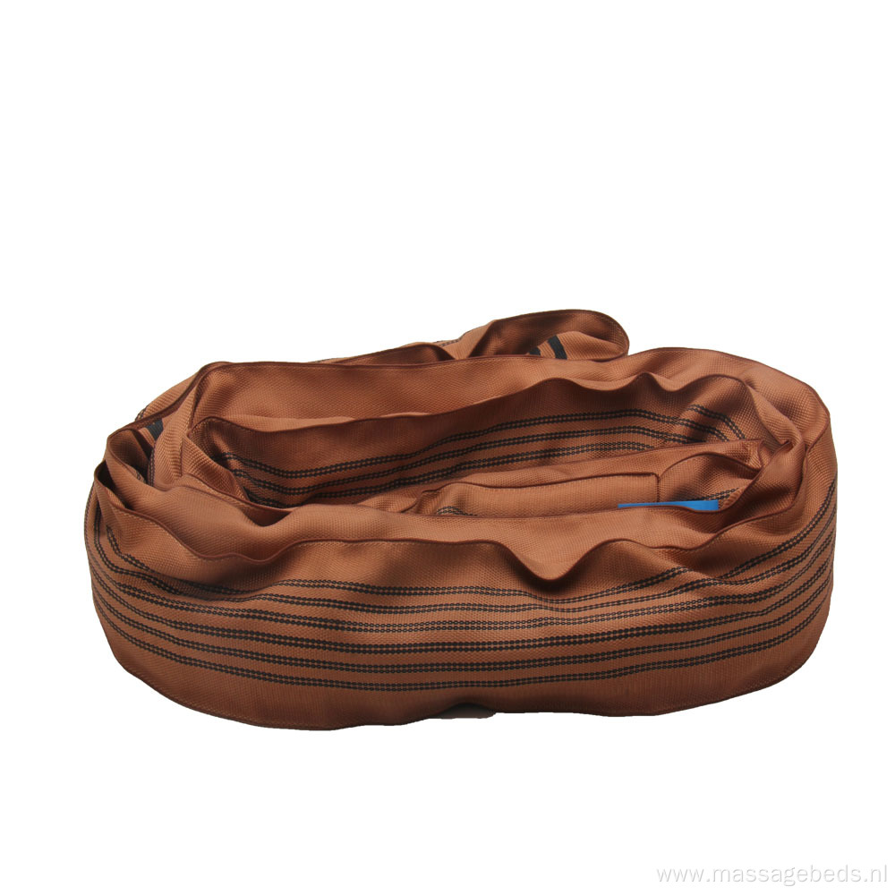 Top Quality Brown 6 Tons Round Sling With CE Certificate