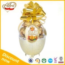 230g egg shape box chocolate gift/names candy chocolate