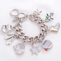 2015 merry Christmas quà kim loại Bracelet xem đồ trang sức bằng kim loại