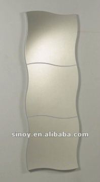 Double Coated C-Edge Wavy Mirror