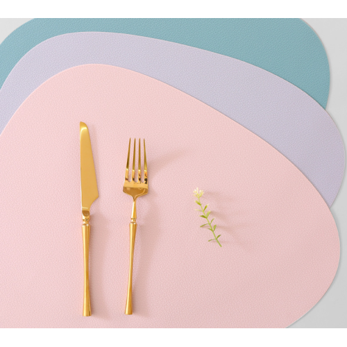 Air Drop Shaped Silicone Placemat untuk Meja Makan