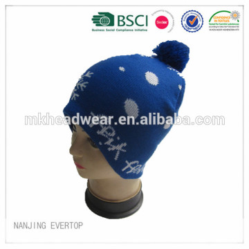 100% Acrylic Jacquard Hat Wholesale