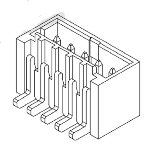 1.50mm Pitch 180 ° Gofret-SMT AW1502V-S-XP