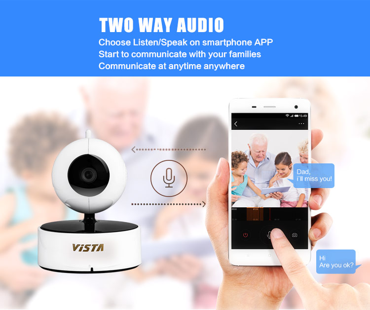 2 way audio ip camera