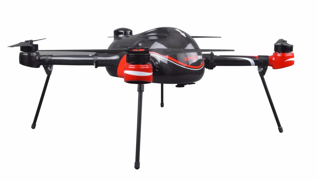 Foldable 4K surveillance Quadcopter with 50minutes Long Flight Time