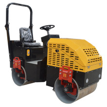 Hydraulic Double Steel Drum Diesel Aircooled Sit On Mini Vibrator Road Roller Compactor