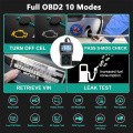 3-In-1 Professional OBD2 Scanner Car Bluetooth Diagnostic Tools Battery Tester EOBD JOBD Auto Code Reader Lifetime Free Update