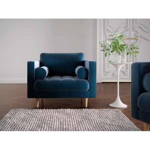 Sven Cascadia Luca wood base armchair