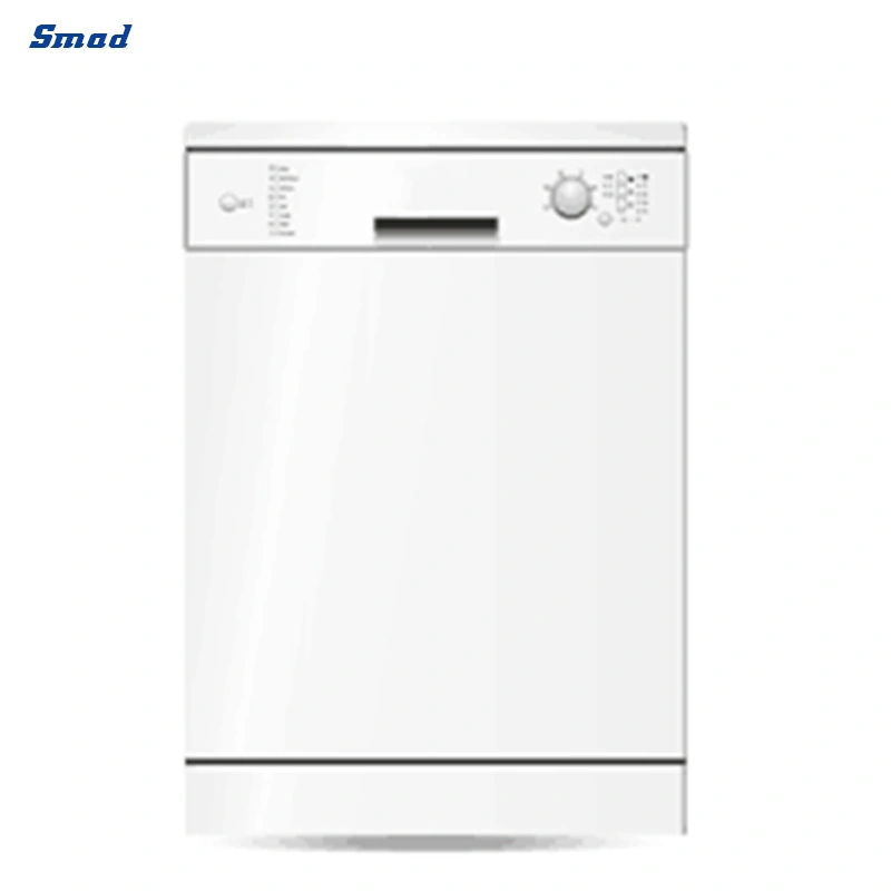 Smad 12 Places Kitchen Appliance Stainless Steel Freestanding Dishwasher / Dish Washer