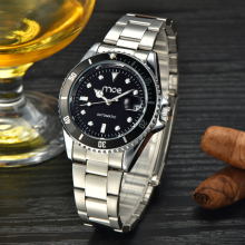 luxury automatic logo mechanical men wrist watch